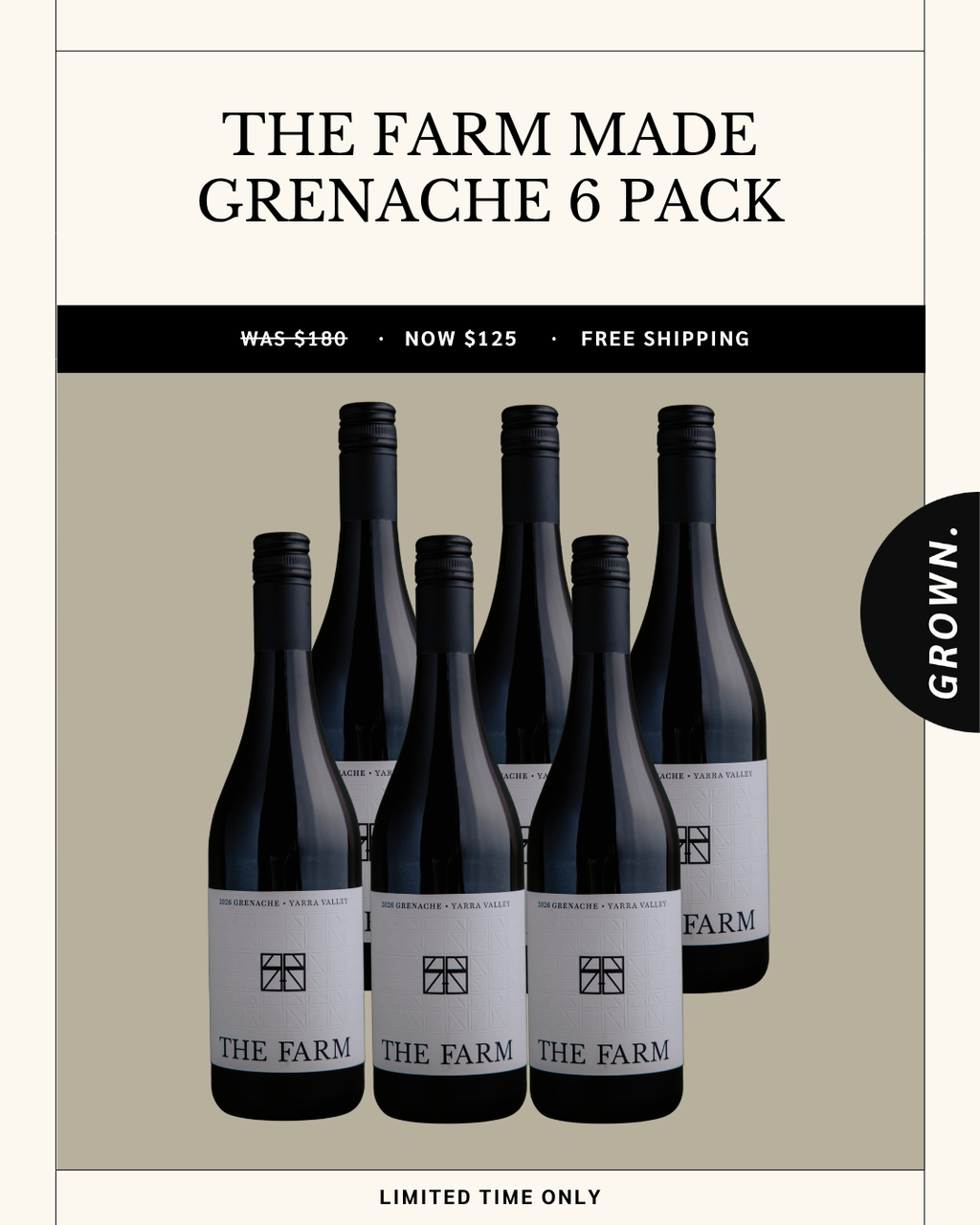2026 The Farm Made Grenache | 6-Pack Sale
